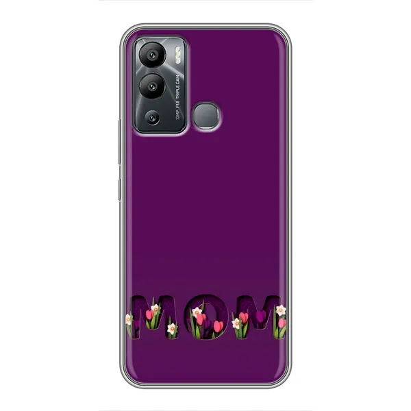 Чехол с рисунком «Мама с цветами» для Infinix Hot 12i Чехол с рисунком «Мама с цветами» для Infinix Hot 12i