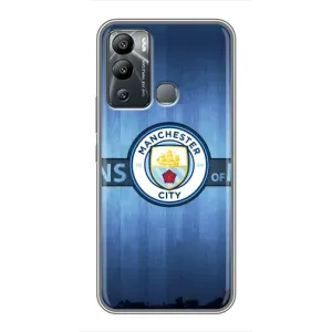 Силиконовые Чехлы принт Футбол на Infinix Hot 12i (ManCity)