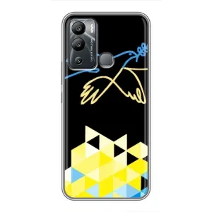 Чехол на Infinix Hot 12i Украинский дизайн (Мир для Украины)