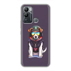 Чехол с принтом Собаки Патрон для Infinix Hot 12i (Модный Патрон)