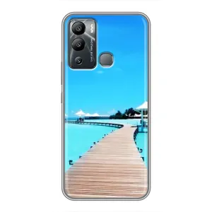 Летний Чехол на Infinix Hot 12i (Набережная)