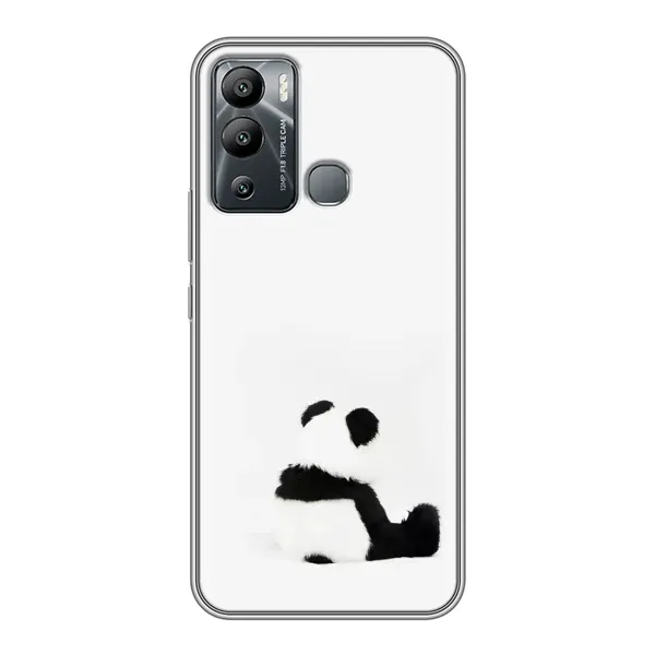 Чехол с рисунком «Панда обиделся» для Infinix Hot 12i Чехол с рисунком «Панда обиделся» для Infinix Hot 12i
