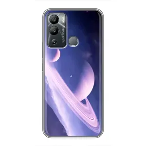 Чехлы КОСМОС для Infinix Hot 12i (Планета в космосе)