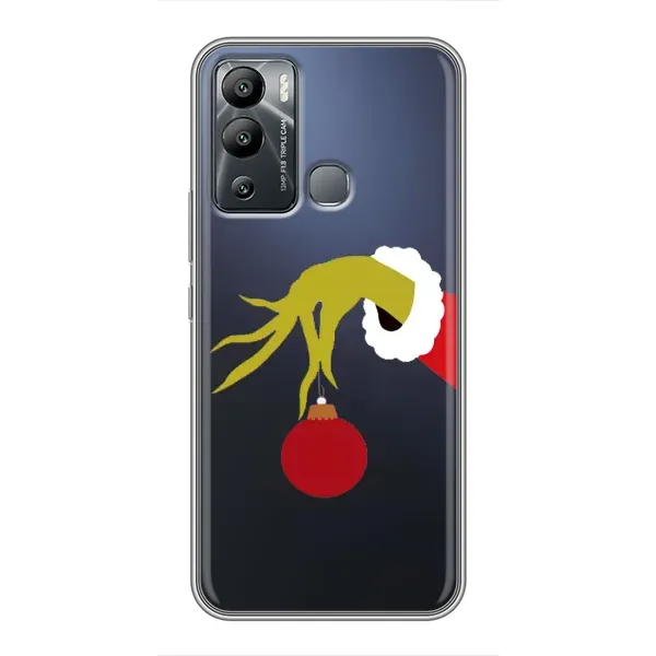 Чехол с рисунком «Рука Гринча» для Infinix Hot 12i Чехол с рисунком «Рука Гринча» для Infinix Hot 12i