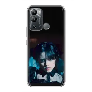 Чехлы с принтом Уэнсдей на Infinix Hot 12i (Танец Уэнсдей)