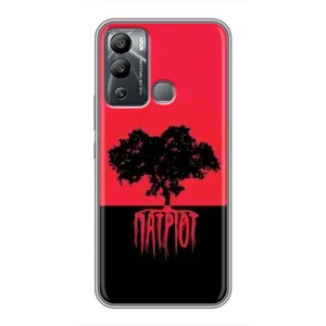 Чехлы УПА (Красно-Чёрный) на Infinix Hot 12i (УПА Патриот)