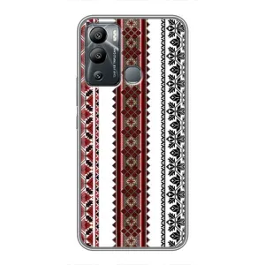 Силиконовый Чехол на Infinix Hot 12i с картинкой Вышиванки (Вышиваночки)