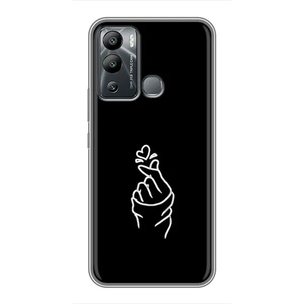 Чехол с рисунком «Знак Сердечка» для Infinix Hot 12i Чехол с рисунком «Знак Сердечка» для Infinix Hot 12i