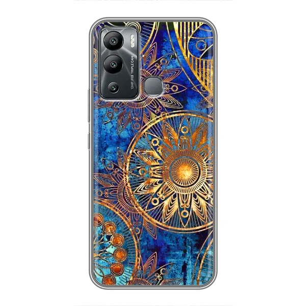 Чехол с рисунком «Золотые узоры» для Infinix Hot 12i Чехол с рисунком «Золотые узоры» для Infinix Hot 12i
