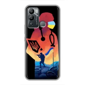 ЗСУ Чохли (TPU) для Infinix Hot 12i (ЗСУ Лікар)