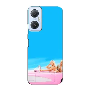 Силиконовый Чехол Барби Фильм на Infinix Hot 20 (5G) (Барби и Кен)