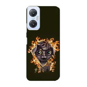 Чехлы на военную тематику для Infinix Hot 20 (5G) (Бавовна мем)