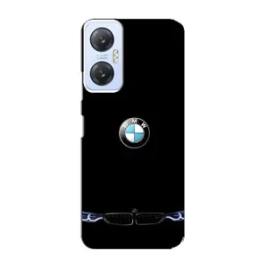 Силіконовий бампер з картинкою машини на Infinix Hot 20 (5G) (Чорний BMW)