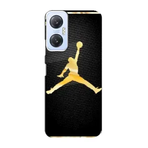 Силиконовый Чехол Nike Air Jordan на Инфиникс Хот 20 (5G) (Джордан 23)