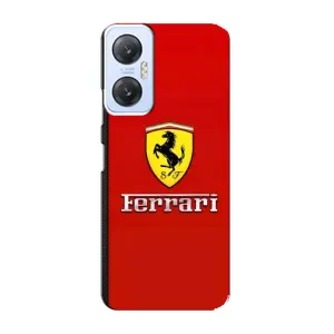 Силіконовий бампер з картинкою машини на Infinix Hot 20 (5G) (Ferrari Logo)