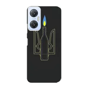 Чехол с картинкой (Патриотический ГЕРБ) на Infinix Hot 20 (5G) (Герб - Молотова)