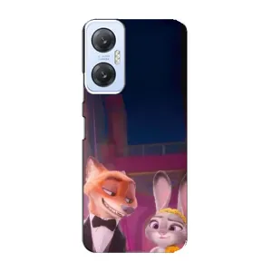 Силиконовый чехол с принтом Зоотрополіс для Infinix Hot 20 (5G) (Главные герои)