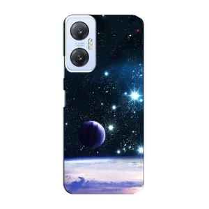 Чехол (ТПУ) с планетами на Infinix Hot 20 (5G) (Космический вид)