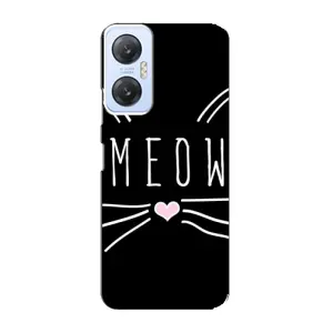 Бампер с изображением Котиков для Инфиникс Хот 20 (5G) (КОТИК MEOW)