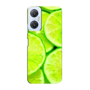 Чохол з зображенням смачної їжі для Infinix Hot 20 (5G) (Лайм)