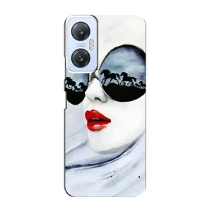 Чехол с картинкой Модные Девчонки Infinix Hot 20 (5G) (Любительница коней)
