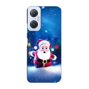 Чехлы на Новый Год Infinix Hot 20 (5G) (Маленький Дед Мороз)