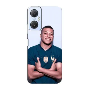 Чехол (TPU) с Футболистом на Infinix Hot 20 (5G) (Мбаппешичка)