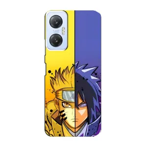 Купить Чехлы на телефон с принтом Anime для Infinix Hot 20 (5G) (Naruto Vs Sasuke)
