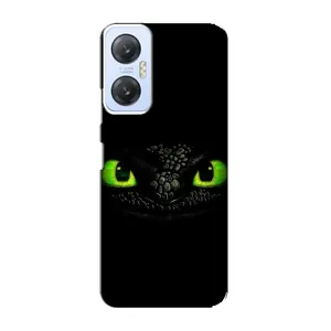 Чехол дракон Беззубик для Infinix Hot 20 (5G) (Глаза Беззубика)