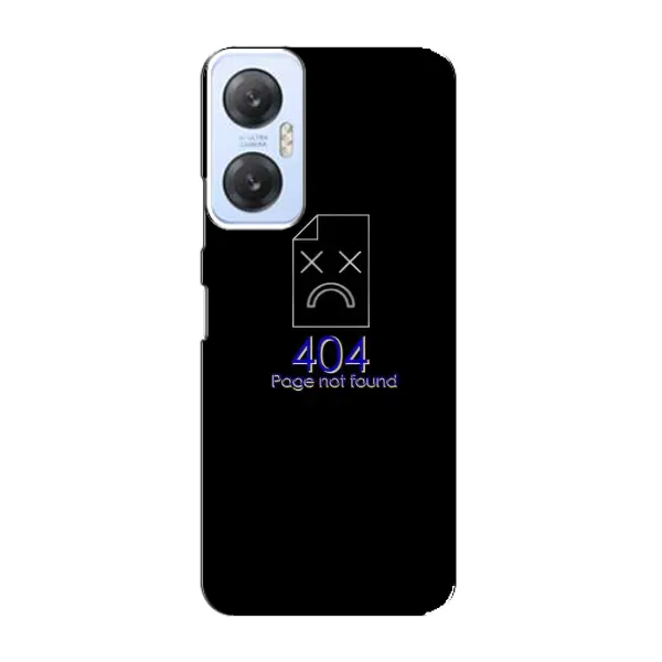 Чехол с рисунком «Ошибка 404» для Infinix Hot 20 (5G) Чехол с рисунком «Ошибка 404» для Infinix Hot 20 (5G)