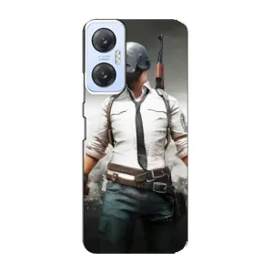 Силиконовый чехол с картинкой "Герой Pubg" на Infinix Hot 20 (5G) (Пабг)