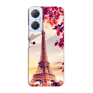 Чехол с Эйфелевой башней на Infinix Hot 20 (5G) (Paris photo)