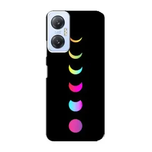 Чехол (ТПУ) с планетами на Infinix Hot 20 (5G) (Полнолуние)