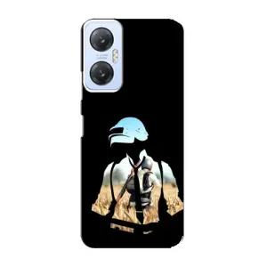 Силиконовый чехол с картинкой "Герой Pubg" на Infinix Hot 20 (5G) (Пубг мен)