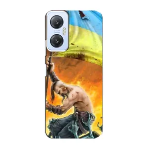 Чехол с картинкой (Патриотический КОЗАК) на Infinix Hot 20 (5G) (Сильный Козак)