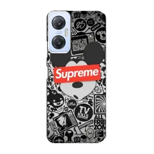 Чехол с Брендами одежды на Инфиникс Хот 20 (5G) (Supreme Маус)