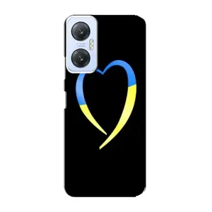 Силиконовый Чехол на Infinix Hot 20 (5G) (Я-Украина) (Украинское сердце)