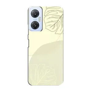 Чехол цветочный дизайн для Infinix Hot 20 (5G) (Зелёный фон)