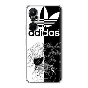 Чехол в стиле "Адидас" для Инфиникс Хот 20 (4G) (Adidas шнурки)