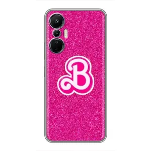 Силиконовый Чехол Барби Фильм на Infinix Hot 20 (4G) (B-barbie)