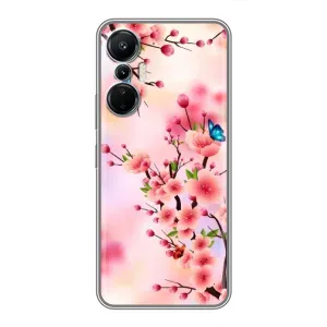 Чохол з картинкою Сакури на Infinix Hot 20 (4G) (Метелики на сакурі)