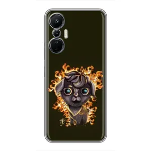 Чохли на військову тематику для Infinix Hot 20 (4G) (Бавовна мем)