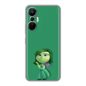 Чехол Головоломка для Infinix Hot 20 (4G) - (AlphaPrint) (Брезгливость)