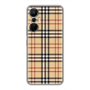 Чехол с Брендами одежды на Инфиникс Хот 20 (4G) (Burberry стиль)