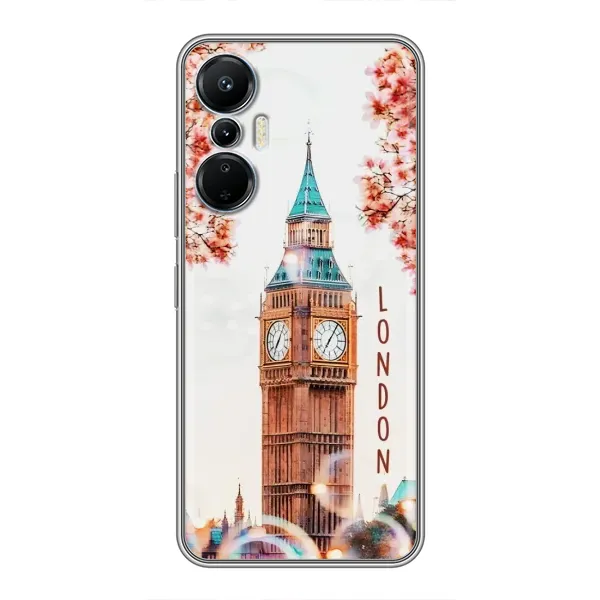 Чехол с рисунком «Часы Лондон» для Infinix Hot 20 (4G) Чехол с рисунком «Часы Лондон» для Infinix Hot 20 (4G)