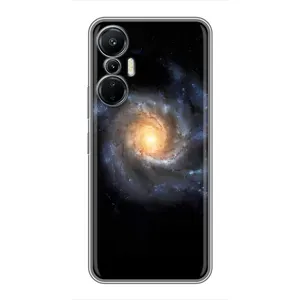 Чохли КОСМОС на Infinix Hot 20 (4G) (Чорна дира)