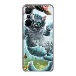 Бампер с изображением Котиков для Инфиникс Хот 20 (4G) (Чеширский КОТИК)