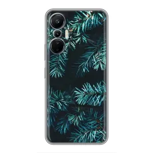 Чехол Новогодняя Елка на Infinix Hot 20 (4G) (Ель)