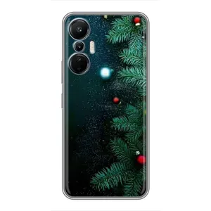 Чехол Новогодняя Елка на Infinix Hot 20 (4G) (Елка)