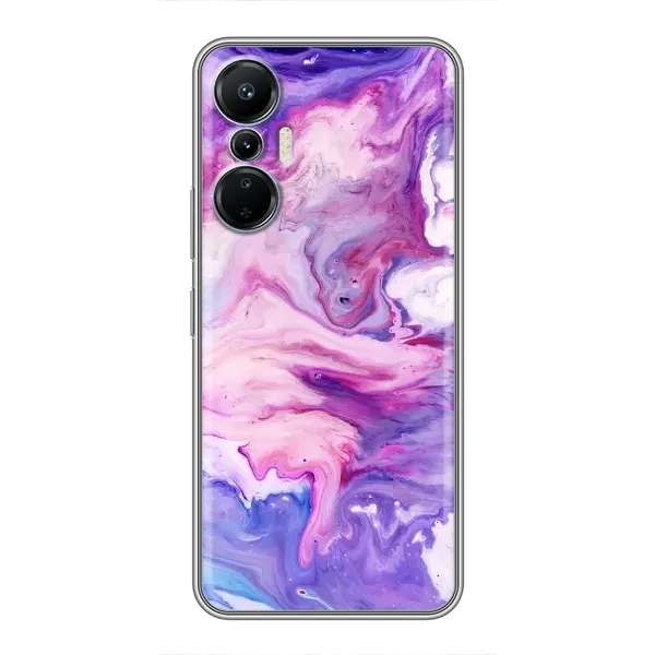 Чехол с рисунком «Фиолетовый мрамор» для Infinix Hot 20 (4G) Чехол с рисунком «Фиолетовый мрамор» для Infinix Hot 20 (4G)